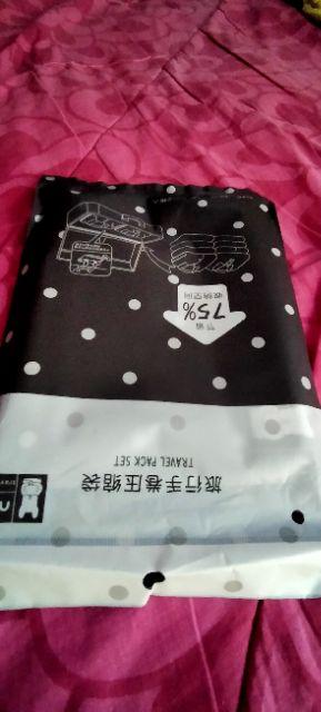 [original] Vacuum Bag Compression Hand Roll Vacuum Kantong Kompres 1 Set Isi 2 Pcs - Nacai