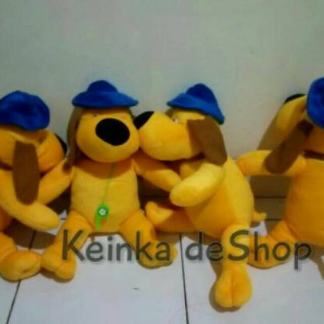 Boneka Bitzer Anjing Penjaga Shaun The Sheep lucu unik pakai peluit