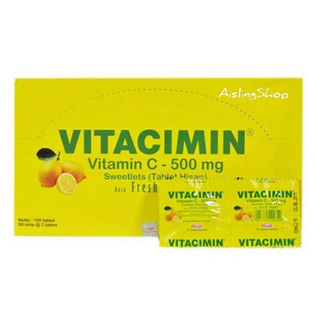 

Permen Vitacimin (10×2butir)