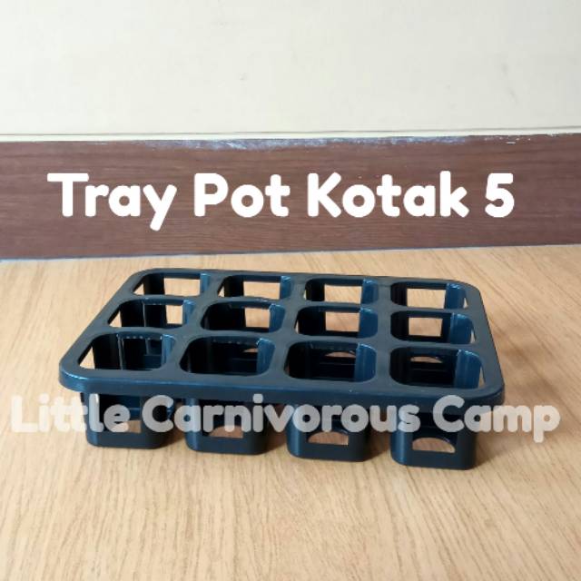 Tray pot kotak 5 cm
