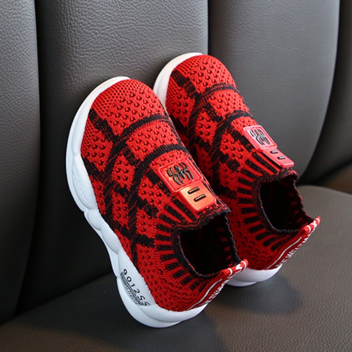 Sepatu Sneakers Sport Anak Spiderman Import Terbaru 31772