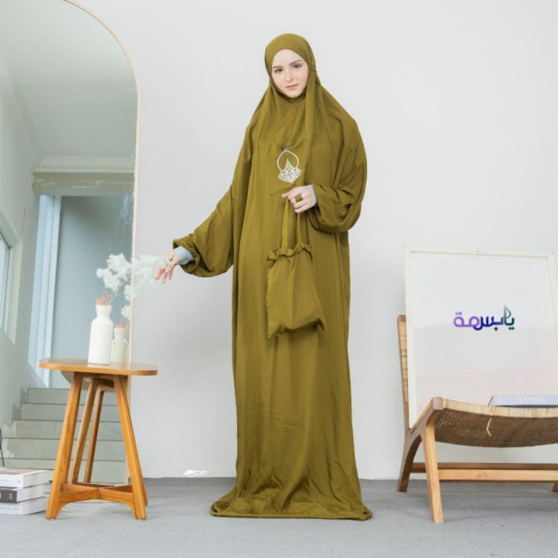 (ARMY) Mukenah manset terompah hadromaut BASMAH