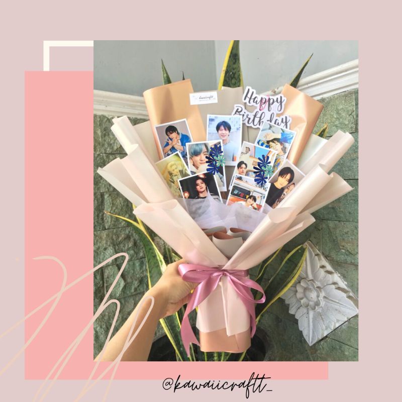 

(BACA DESKRIPSI) BOUQUET POLAROID/BUKET POLAROID/HADIAH WUSUDA