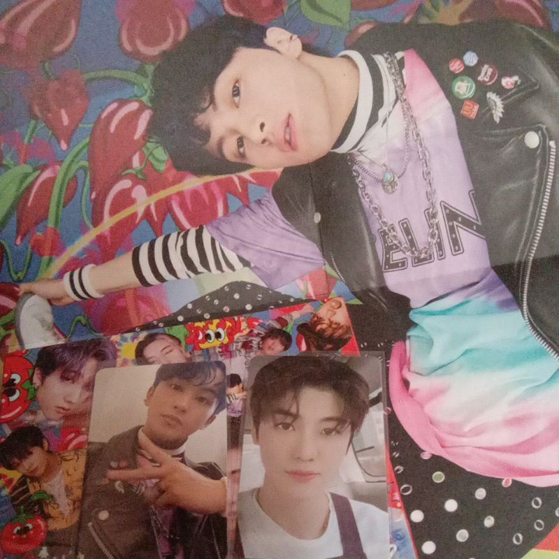 ALBUM UNSEALED HOT SAUCE MARK JAEMIN SET FULLSET CRAZY VER