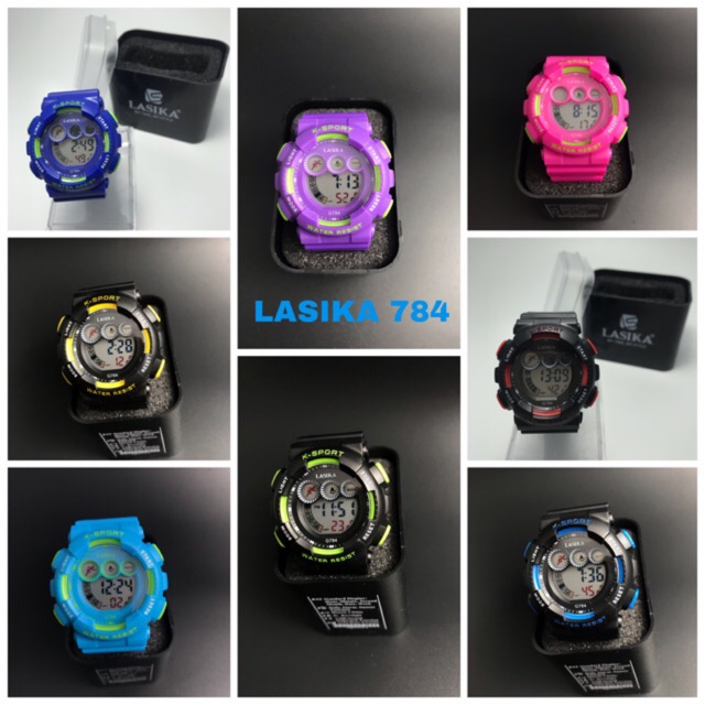 Original Jam Tangan Sporty Water Resistent Merk Lasika