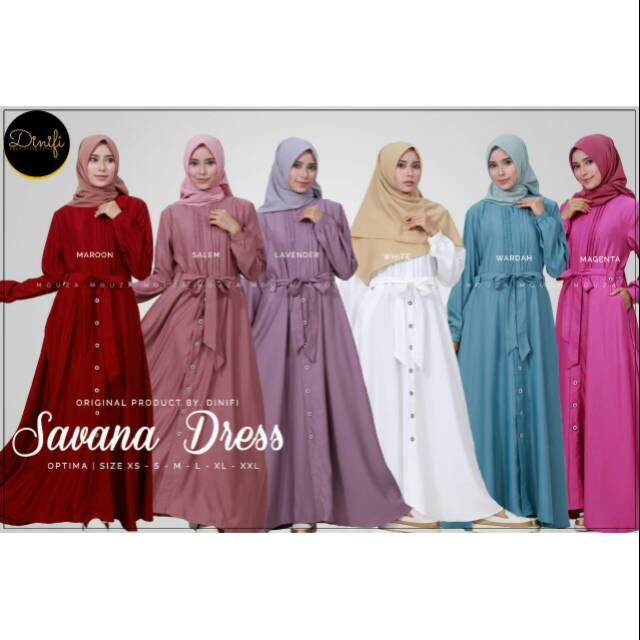Dress Gamis Savana by Mouza