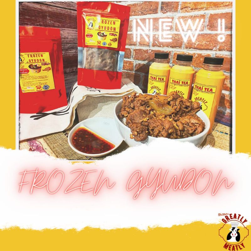 Frozen Gyudon us beef