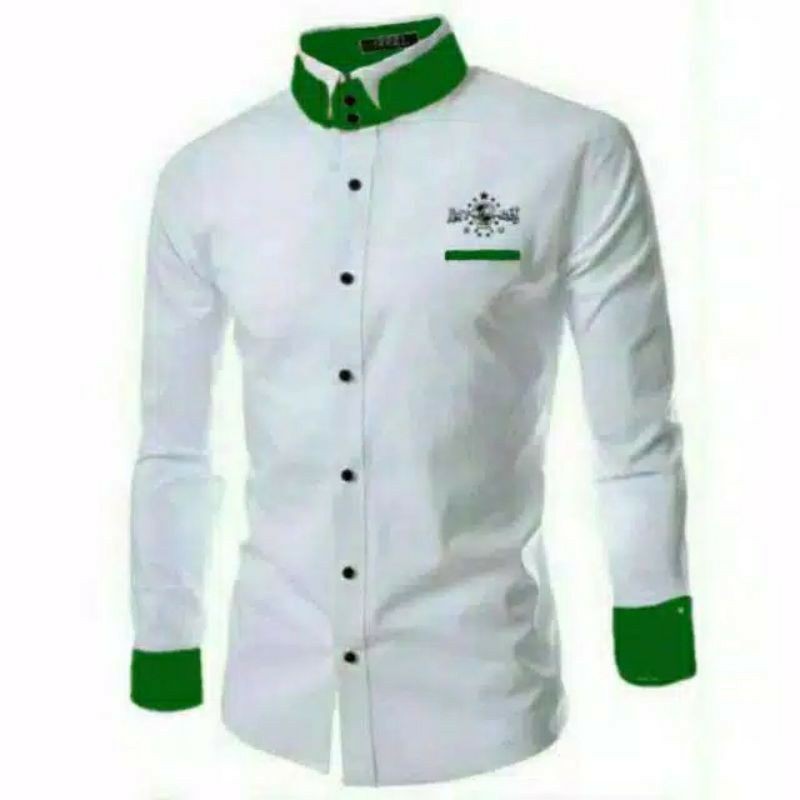 kemeja koko nu/koko syubbanul muslim/seragam nu/koko hadroh