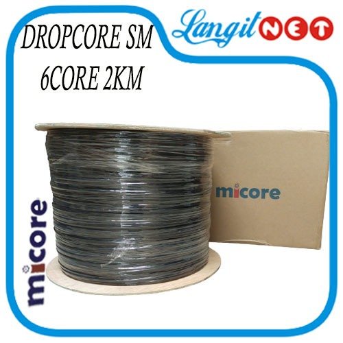 MICORE CABLE FO DROPCORE SM  6CORE 2KM MC6C2K8L HIGH PROTECTION