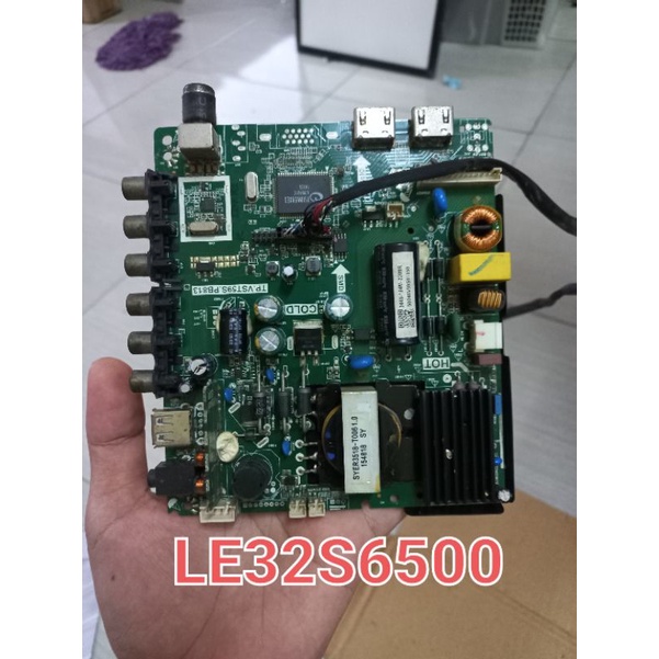 MB - MAINBOARD - MATHERBOARD - MOBO - MESIN TV LED - AQUA - LE32AQT6500 - 32AQT6500