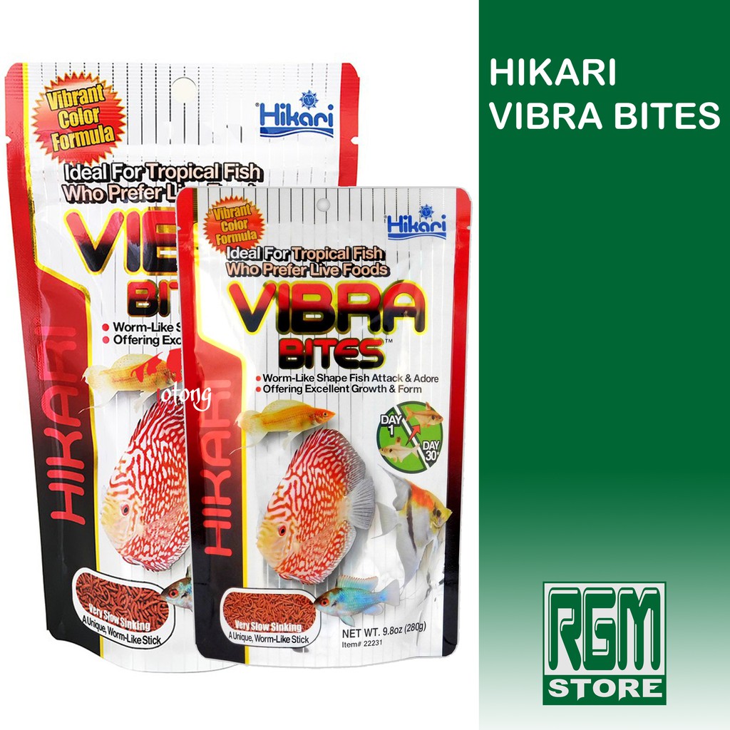 HIKARI VIBRA BITES vibrabites pakan makanan ikan hias tropical fish