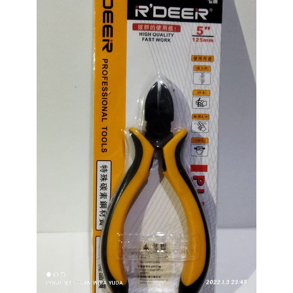 TANG POTONG MINI TANG POTONG KABEL 5 INCH