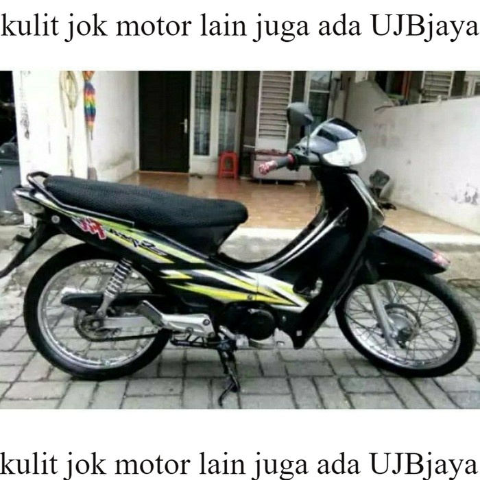 Sarung Jok Motor Supra Fit Original / BAHAN ORI Kulit Jok Motor Supra Fit S1