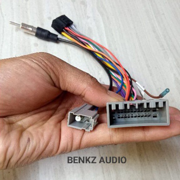 Soket headunit android DHD 7001 pnp di Honda BRIO MOBILIO