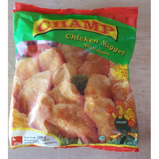 

CHAMP CHICKEN NUGGET 500 GRAM