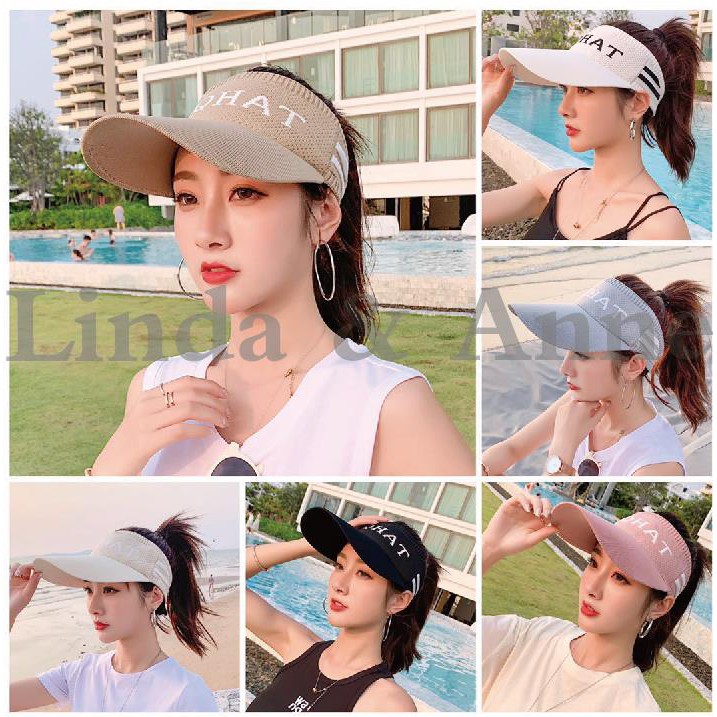 Topi Baseball Musim Panas Kosong Atas Perlindung Matahari Motif Kmohat Fashion Untuk Unisex