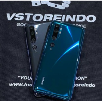 Xiaomi Mi Note 10 6/128 GB Ex Tam Resmi Indonesia Second Bekas Ori Ex Pemakaian Good Condition