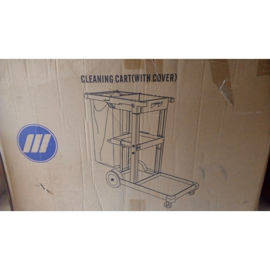 Janitor Trolley / janitor cart with cover / cleaning cart (with cover)