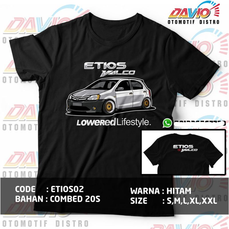 kaos etios • baju etios • etios valco • kaos mobil