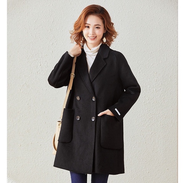 [littlecrab] Blazzer Tebal Coat Cardigan Outer Wanita Import Jaket Korea Oversize Elegan Coat Cewek Korean Style ini