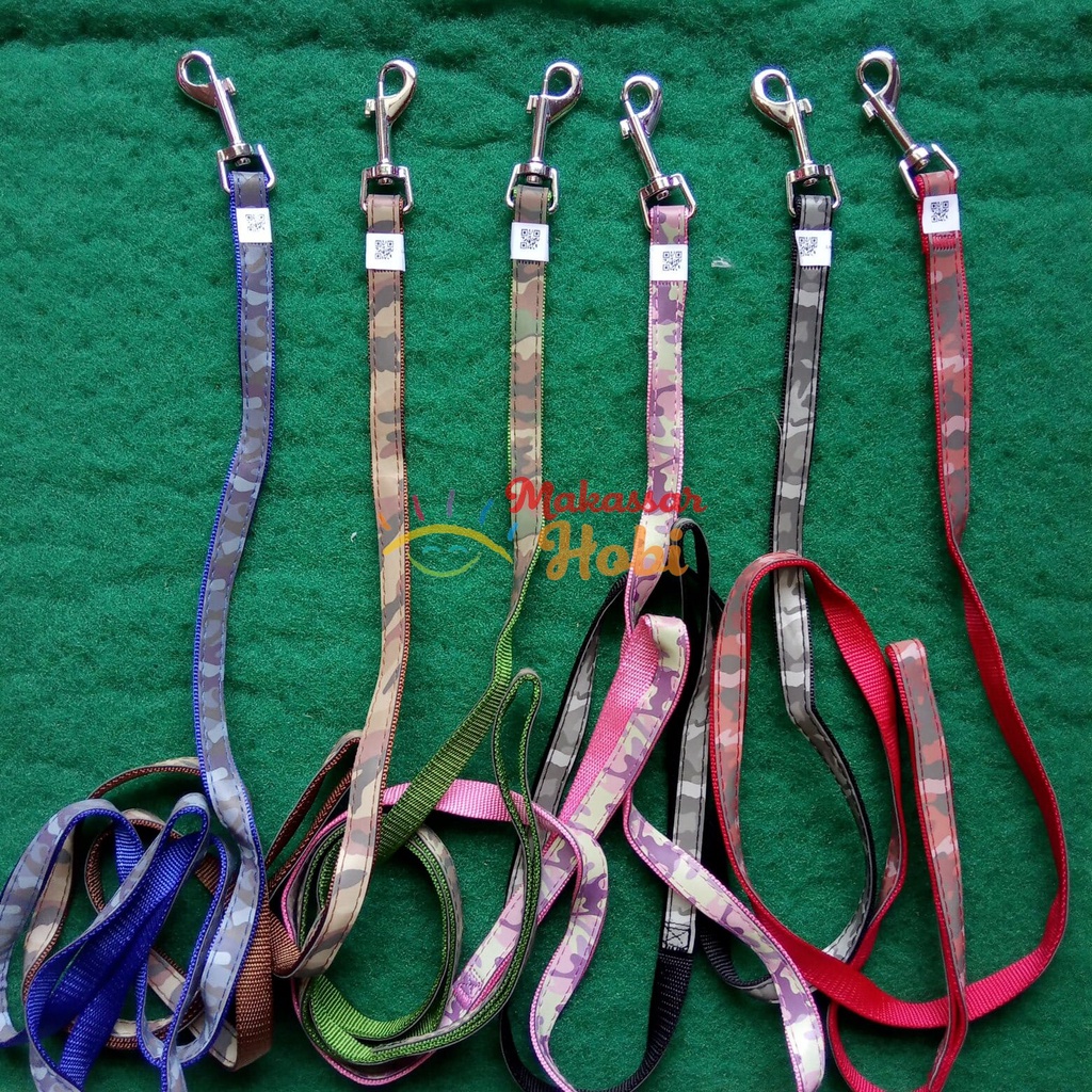 Tali Tuntun Pet Leash 1.5 cm Kalung Penuntun Ikat Hewan Kucing Anjing