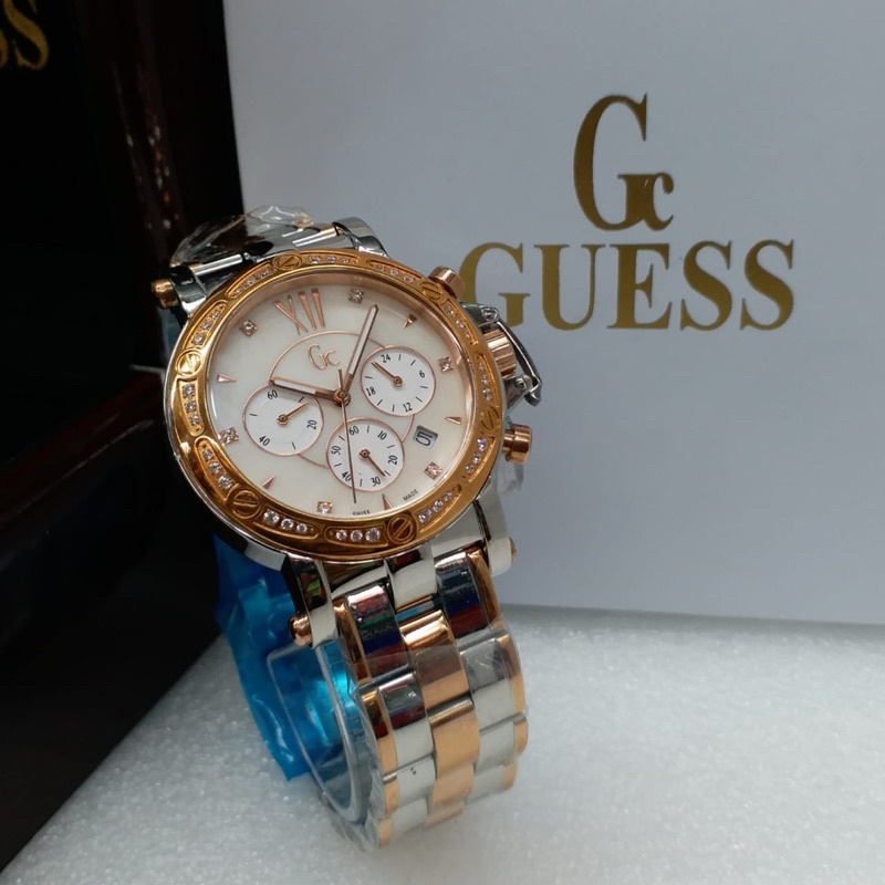 Jam Wanita Guess Collection GC X73001M1S Baterai Steel Stainless Ori BM