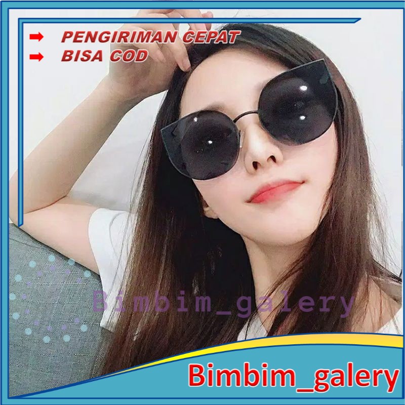 Kacamata Warna Fashion Wanita Pria Style Korea Frame Sunglasses Lensa Gaya Terbaru (KM-K703)