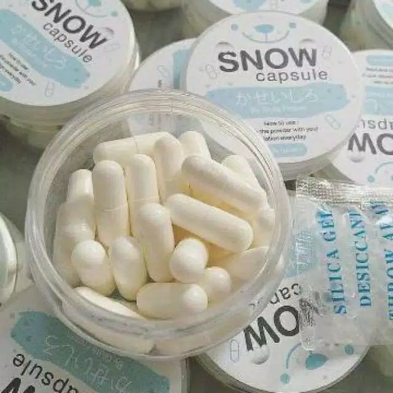 SNOW CAPSULE / Kapsul Pemutih / WHITENING BOOSTER