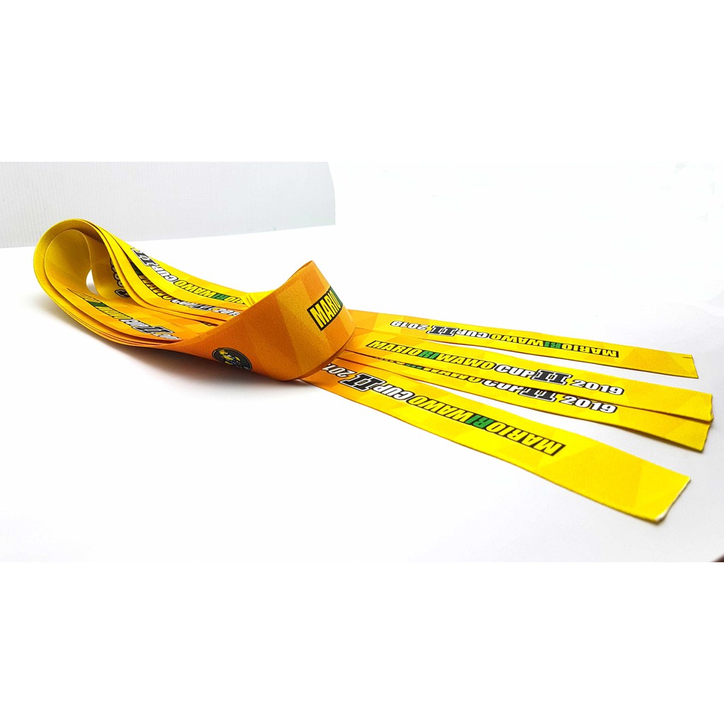 tali tisu 4cm printing 2 sisi / pita lanyard print sublim 4cm 2 muka / tali medali