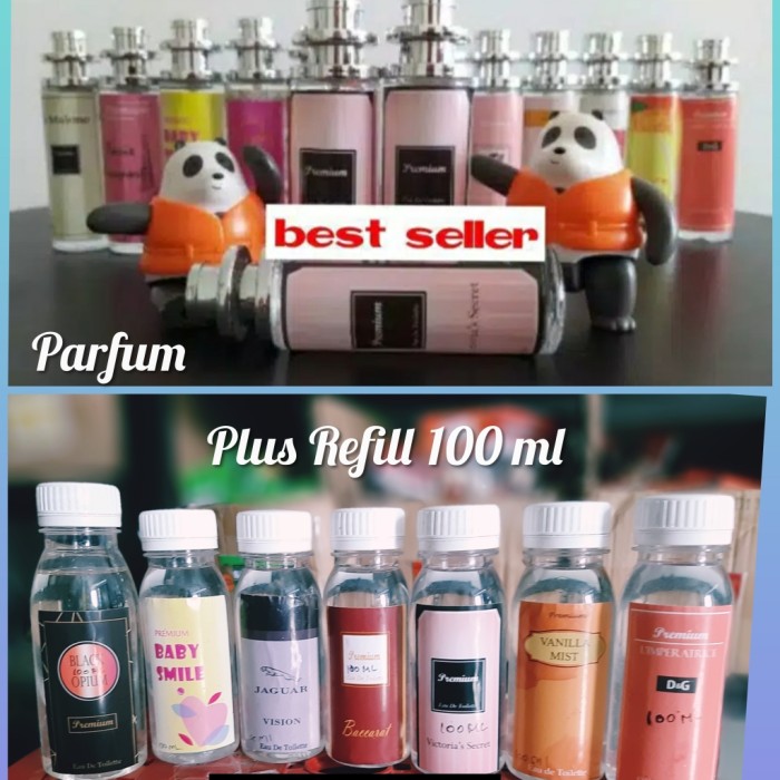 Parfum thailand 35 ml bonus isi ulang 100 ml untuk 3x isi