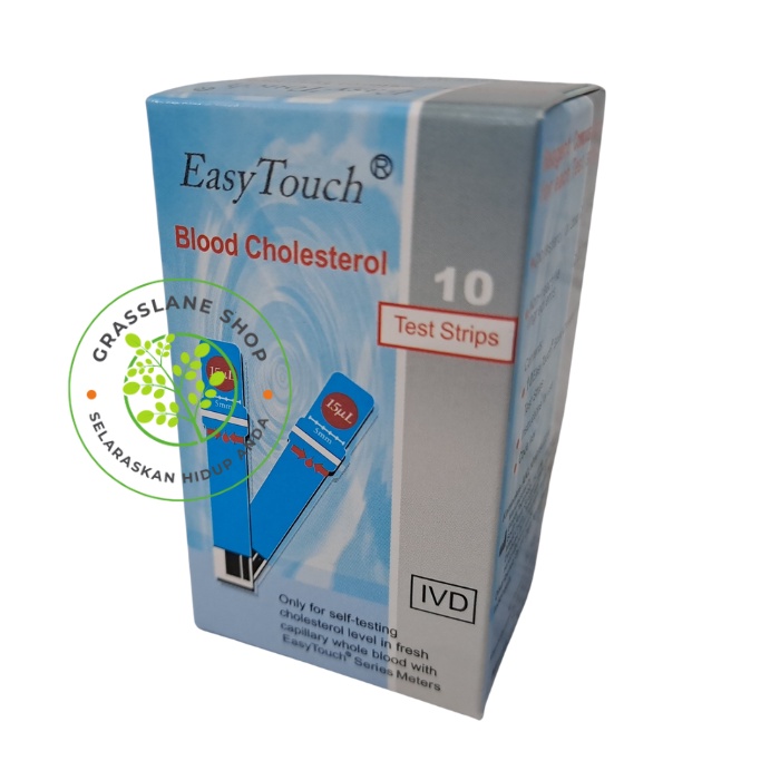 Easy Touch strip kolesterol cholesterol isi 10