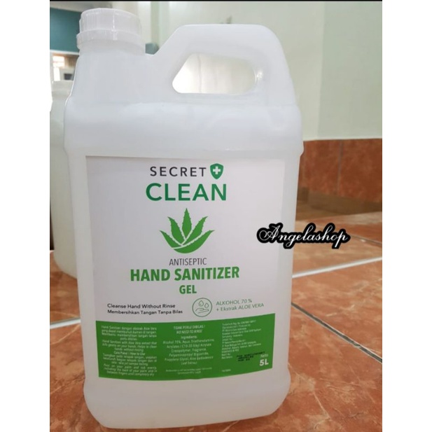 Hand Sanitizer Secret Clean 5000ML