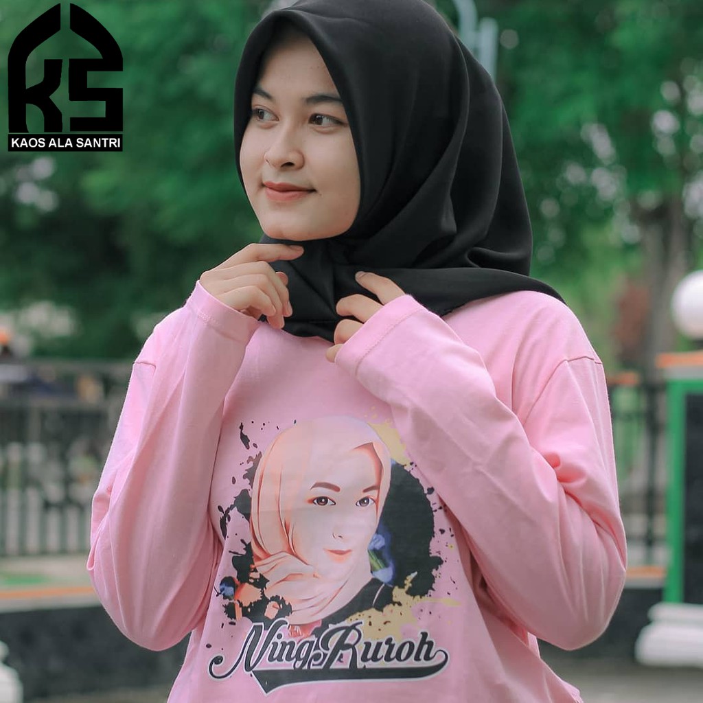 KAOS FOTO SENDIRI - KAOS SANTRI SALAFI