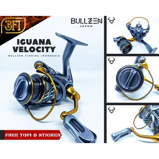 Reel Bullzen IGUANA VELOCITY 800 SW || Produk Distributor Resmi Bullzen