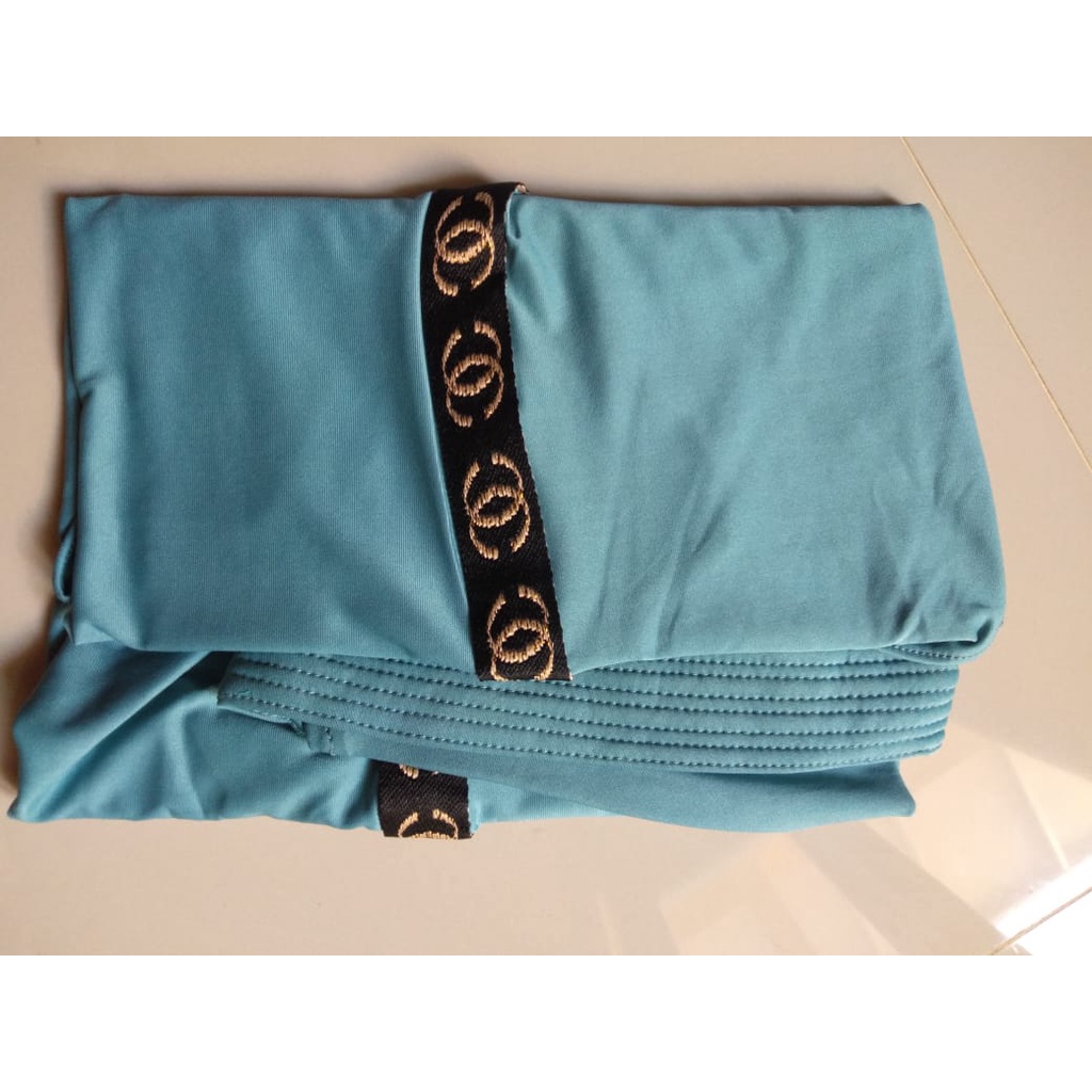 Jilbab instan Renda Channel Kerudung kekinian Bergo terbaru 2021 Hijab Dewasa syar'i-Wardah