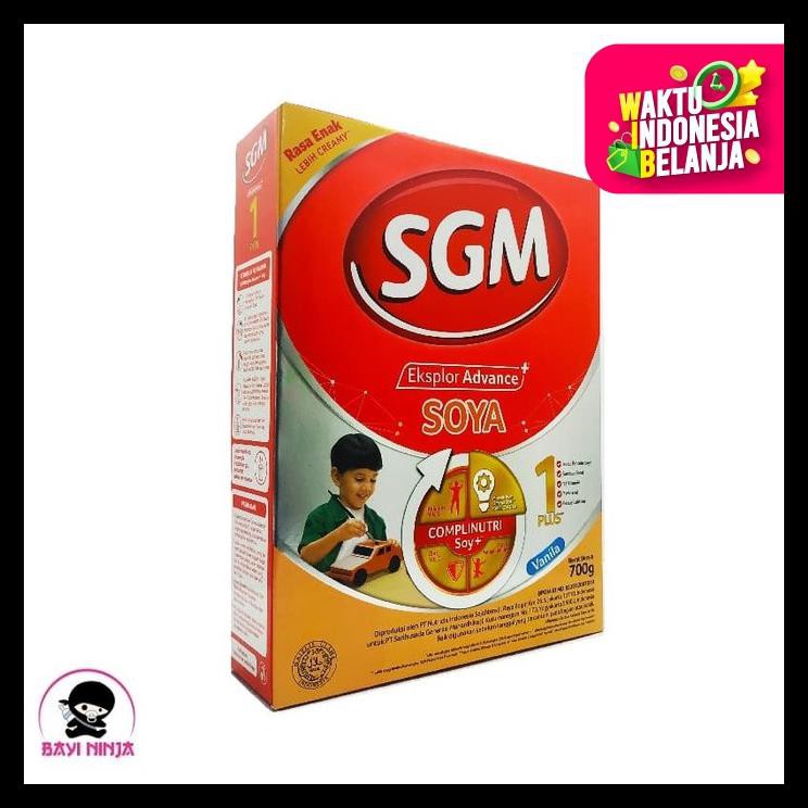 

LUCU SGM Eksplor Susu Soya Vanilla 1-5 Box 700g / 700 g