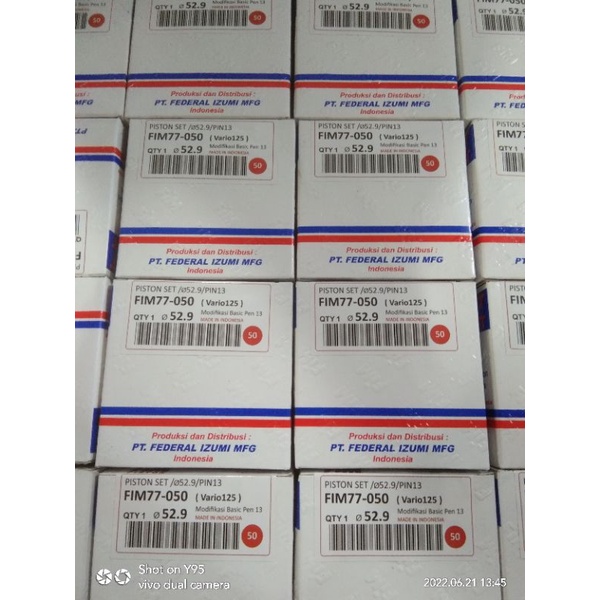 piston fim Vario125 os 50