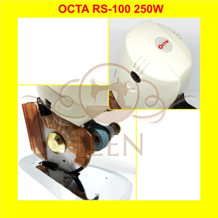 OCTA Cheering RS-100 250W Mesin Potong Bahan Kain Portable RS100 LEEN