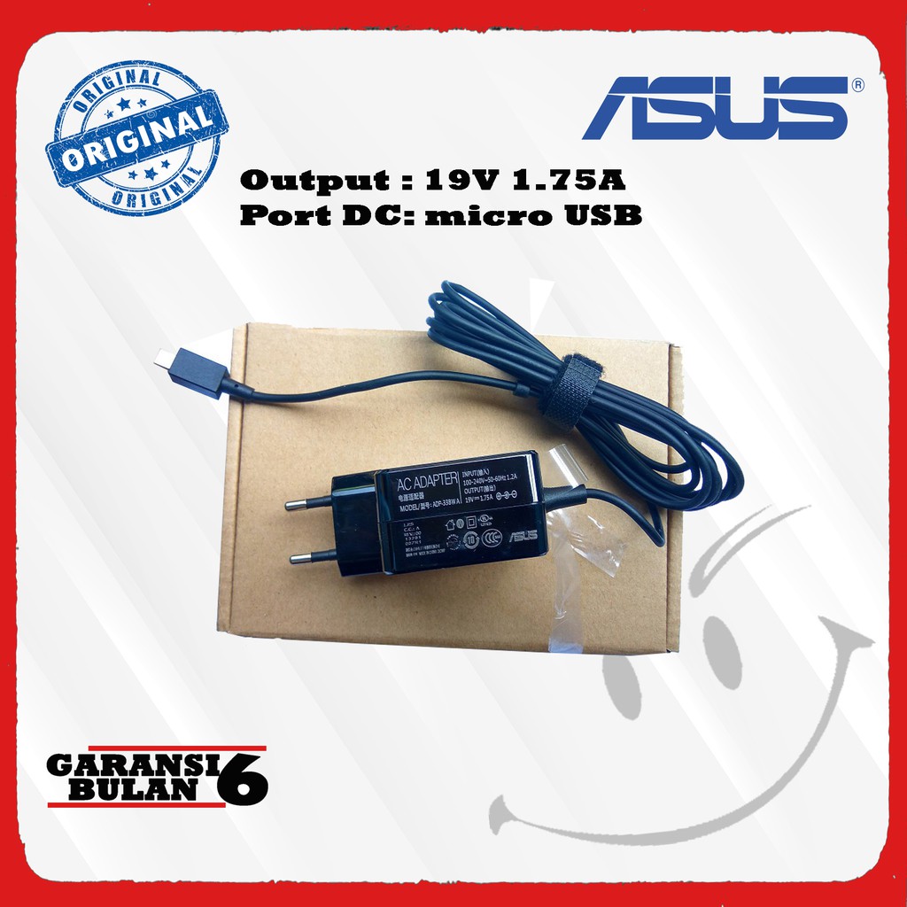 Charger Laptop Notebook Asus E202S E202SA 19V 1.75A