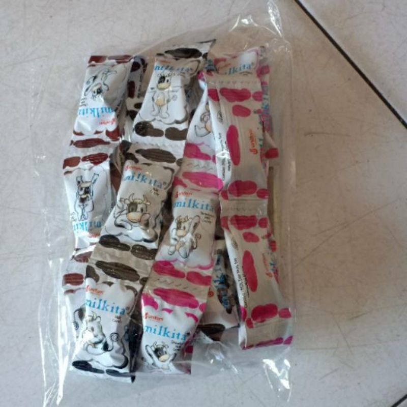 Permen susu milkita renceng isi 30pcs