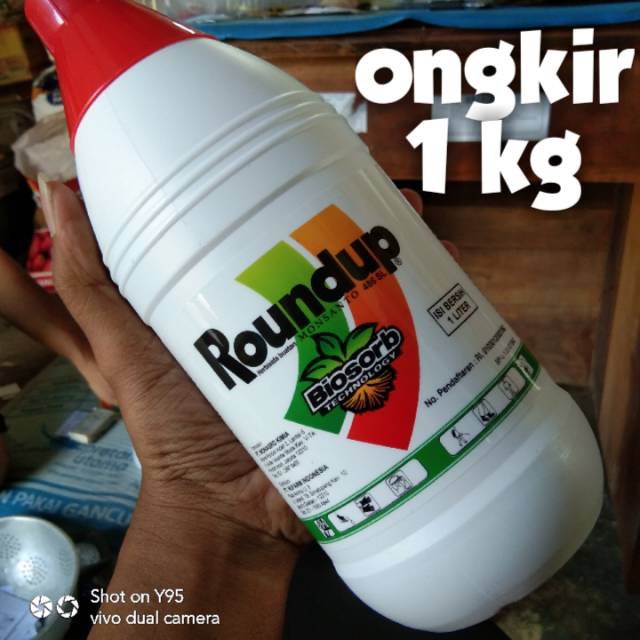 Herbisida Pembasmi Rumput Roundup 486 Sl Kemasan 1 Liter Shopee Indonesia