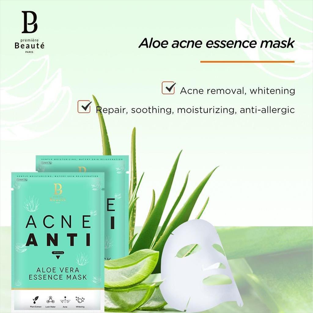 Masker Wajah Premiere Beaute  Face Mask 25g Natural Plant Organik