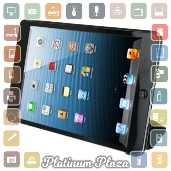 Smart Case 3 Fold Untuk iPad Mini 1/2/3 - A-02 - Black`67BI48-