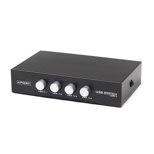 Usb 2.0 switch printer nyk 4 port manual - sharing data switcher usb2.0 1 printer 4 computer