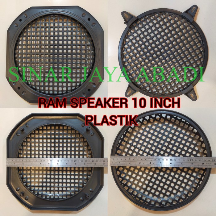 RAM SPEAKER PENUTUP SPEAKER 10 INCH BAHAN PLASTIK