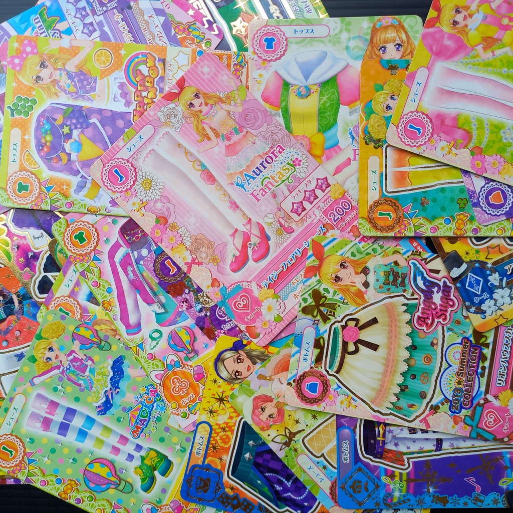 Aikatsu Mystery Pack Dapat 4 Kartu