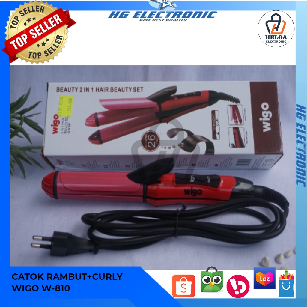 CATOK RAMBUT+CURLY WIGO W-810 / CATOK RAMBUT TERLARIS / PROMO CATOK RAMBUT / CATOK RAMBUT TERBARU