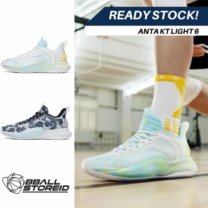 anta kt light 6 - sepatu basket anta klay thompson ringan - original