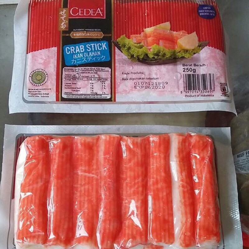

Frozen Bandung | Cedea Crab stick