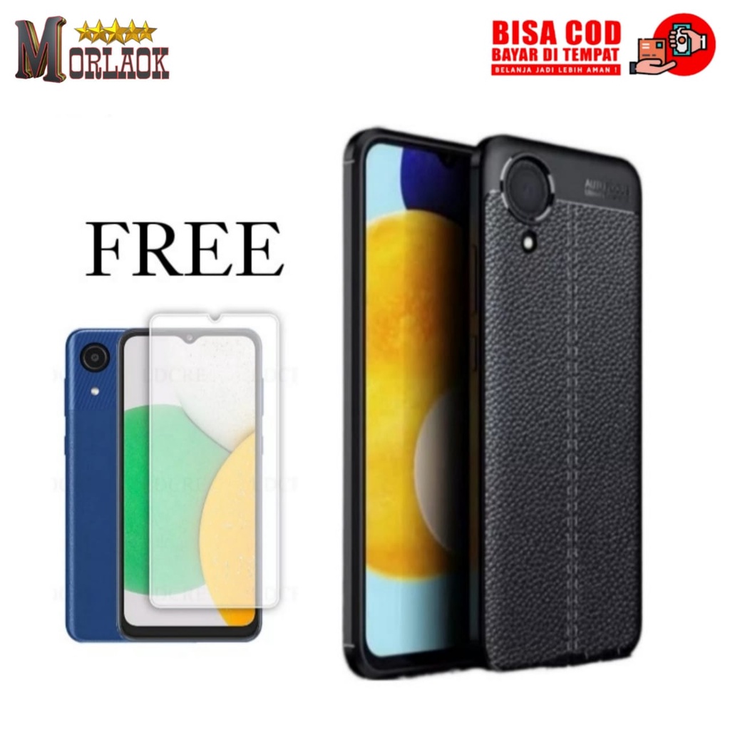 Casing Samsung A03 Core Case Samsung A03 Core Free Tempered Glass